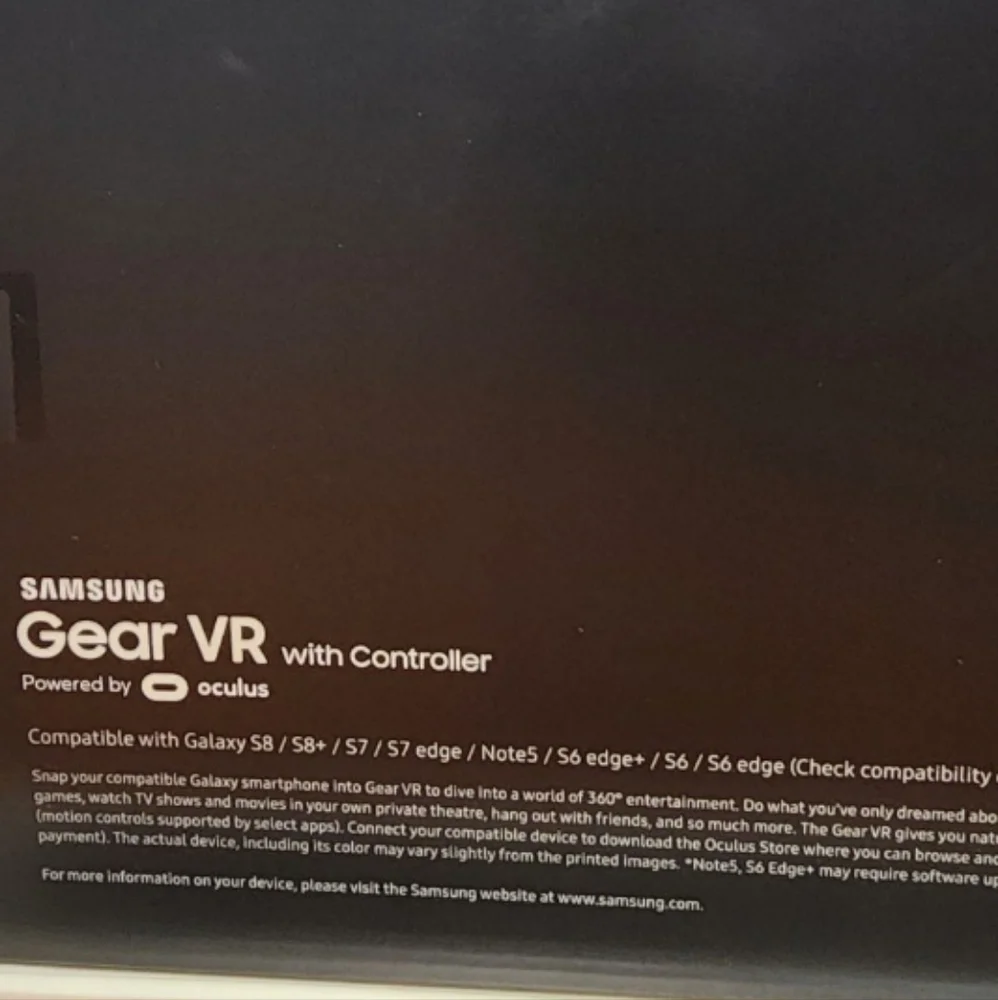 COPY - Gear VR Samsung open box used once